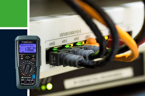 Multimeter voor de telecommunicatiesector